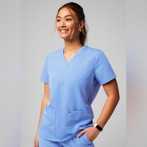 Scrubs 2 Fabletics Light Blue Women's Top